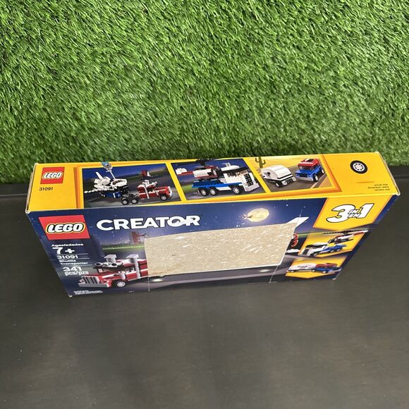 LEGO Creator Shuttle Transporter 3-in-1 Building 31091 New Damaged Box - Picture 2 of 6